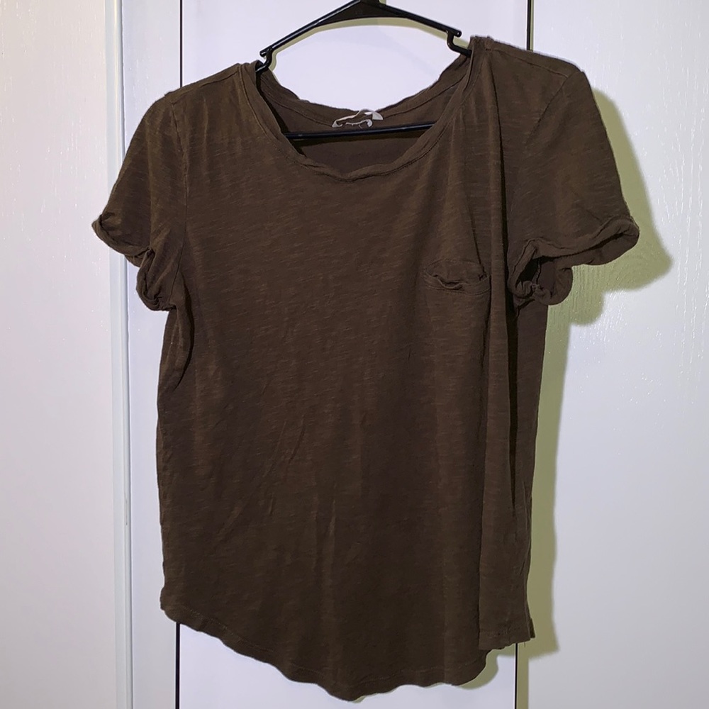 Loose & Soft T-Shirt (Army Green)